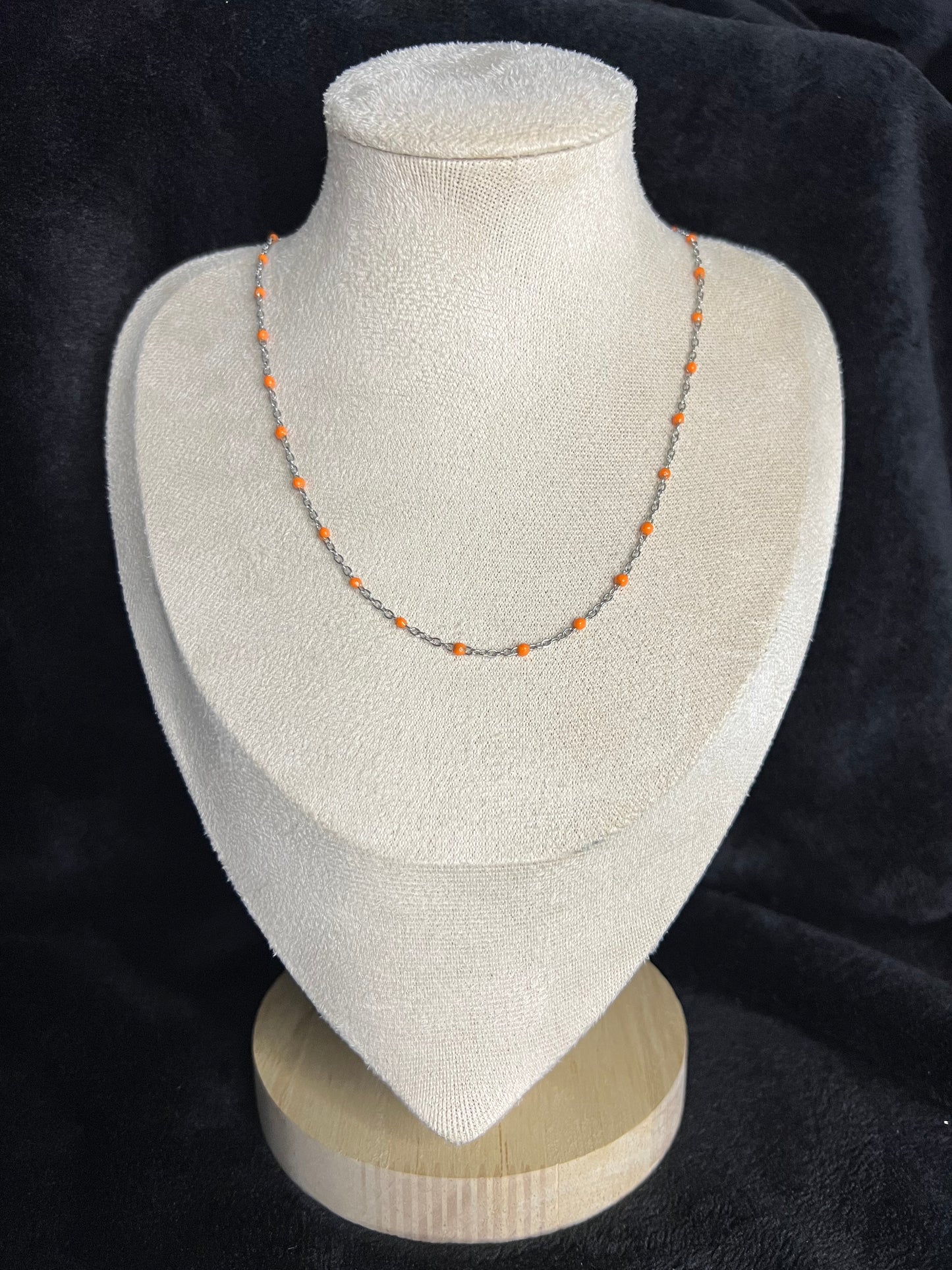 Collier Helena orange