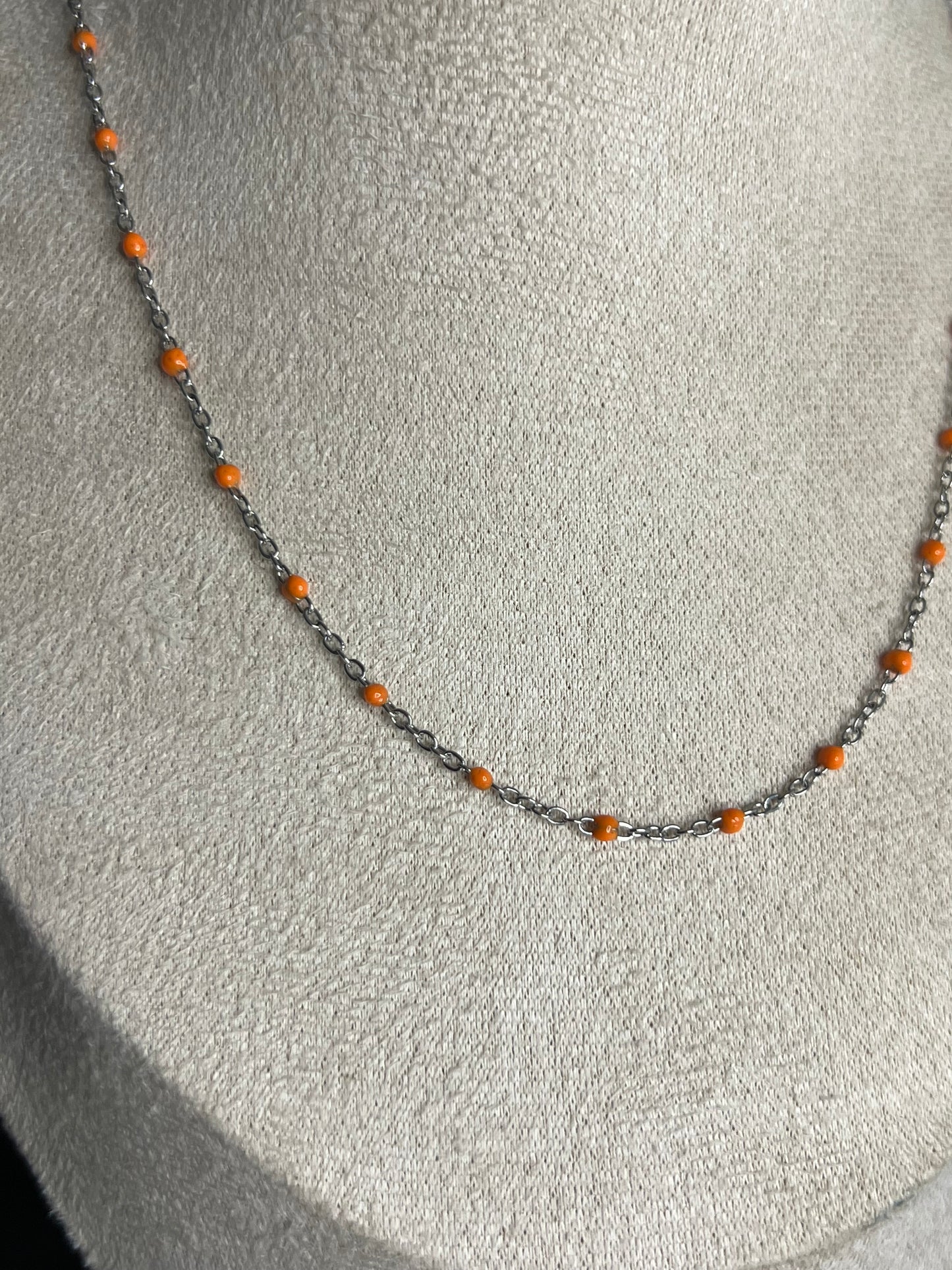 Collier Helena orange