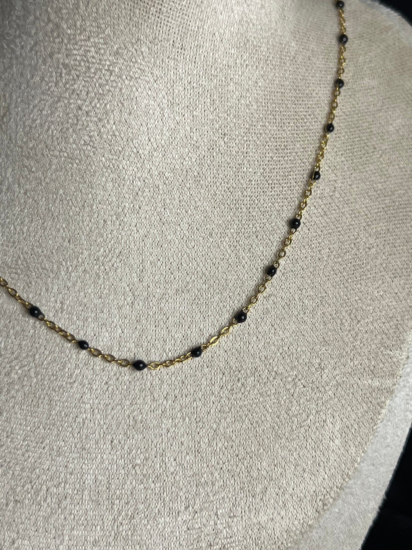 Collier Helena noir