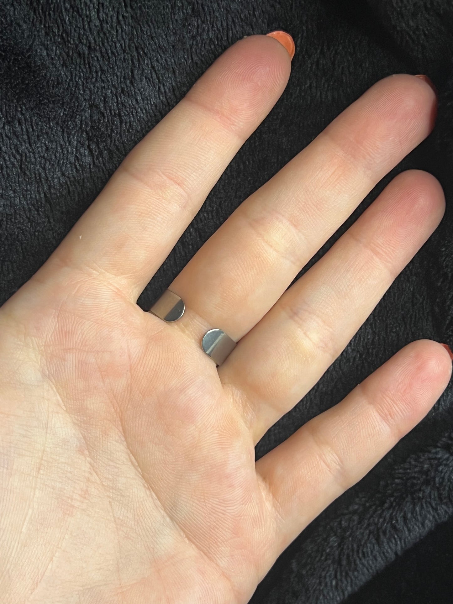 Bague vahiné rose