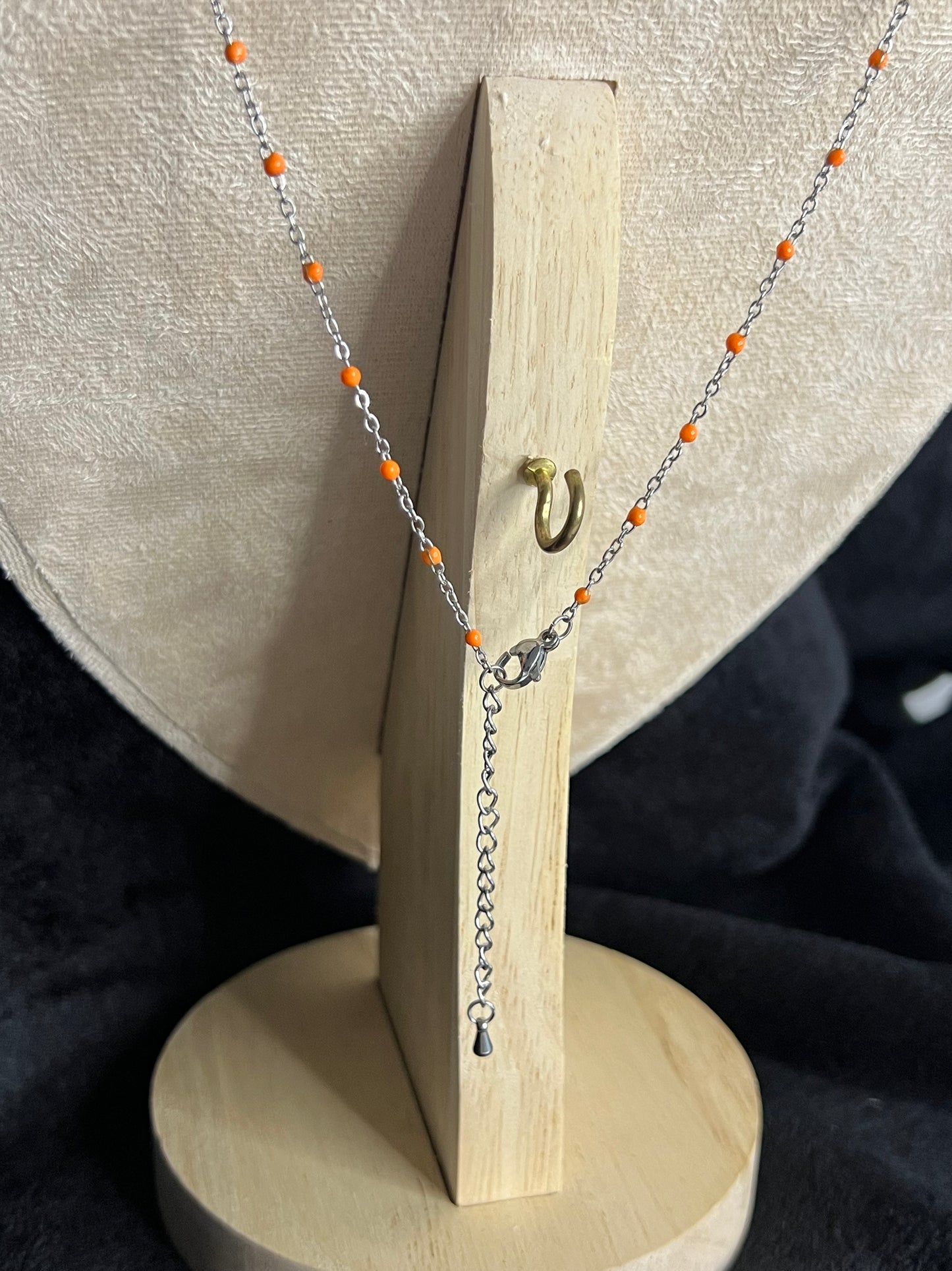Collier Helena orange