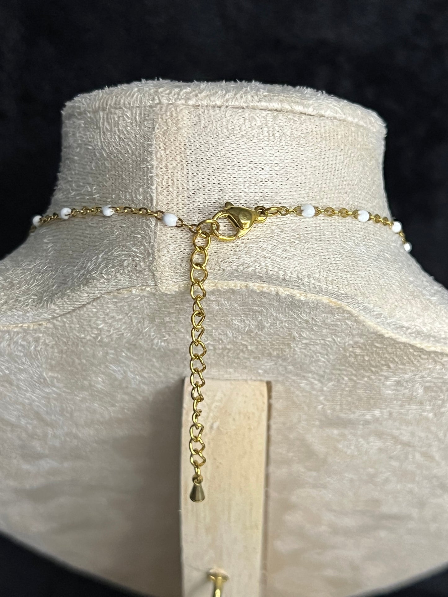 Collier Helena Blanc