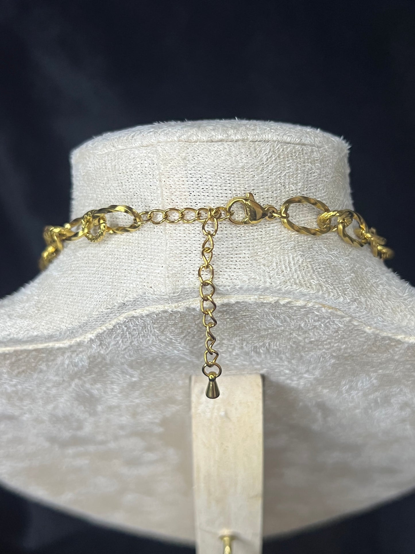 Collier croix double