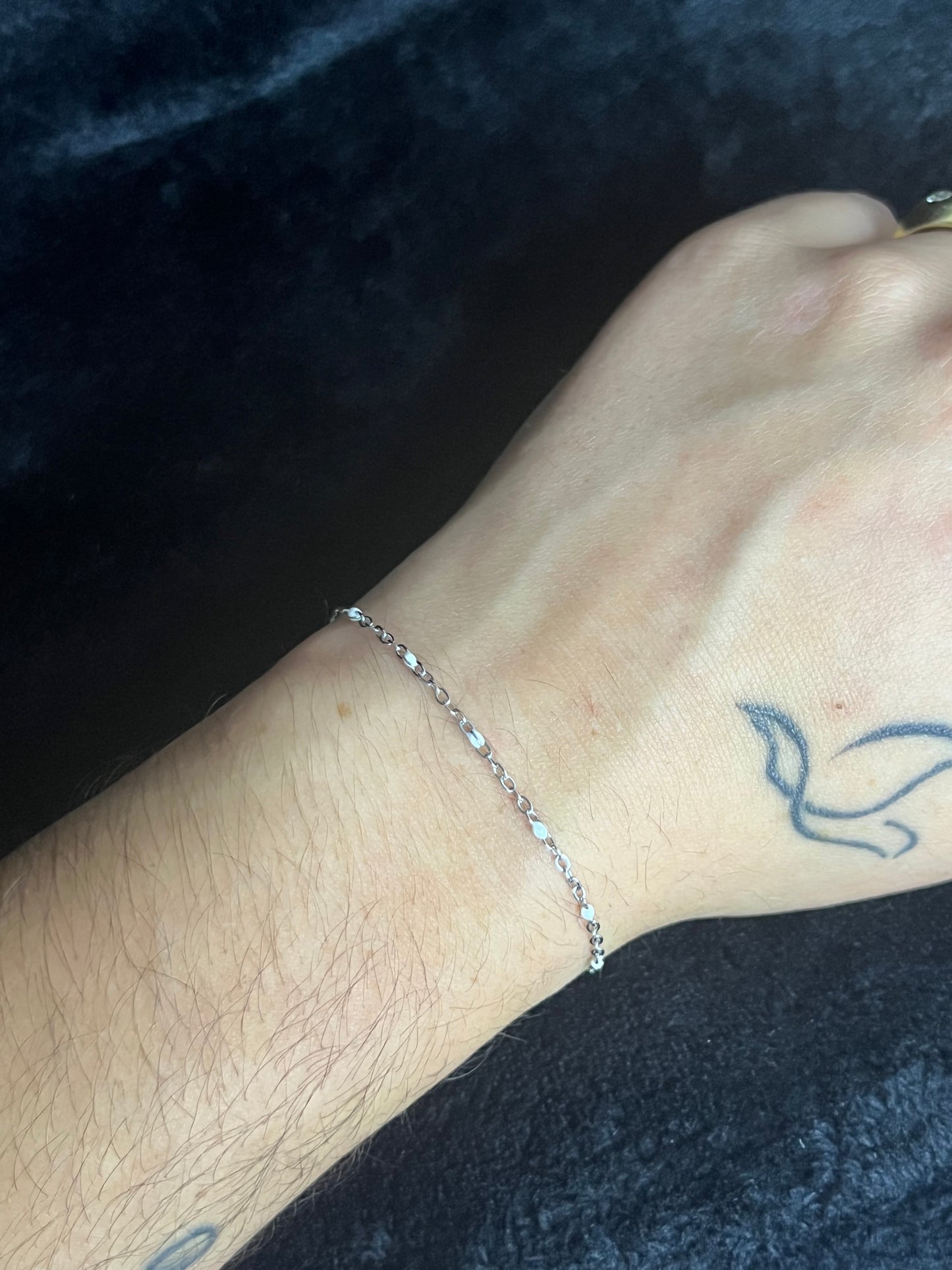 Bracelet Helena blanc acier inoxydable