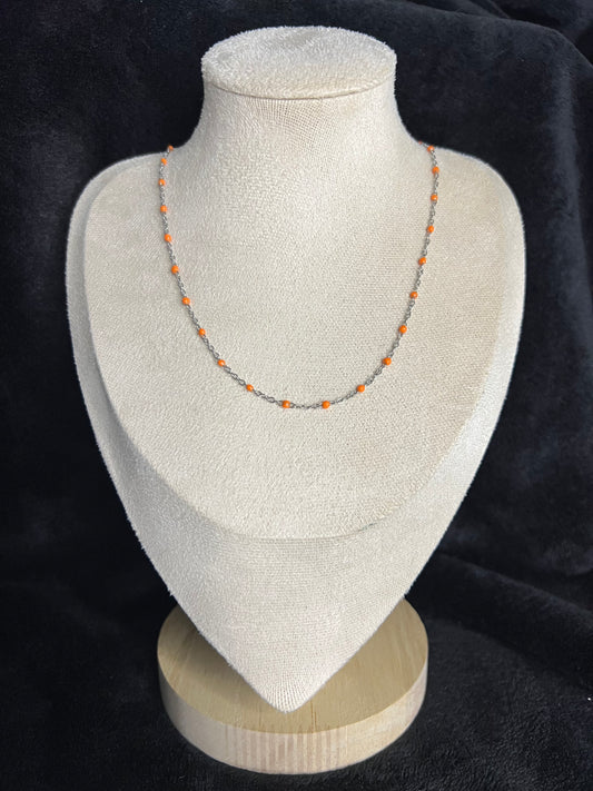 Collier Helena orange