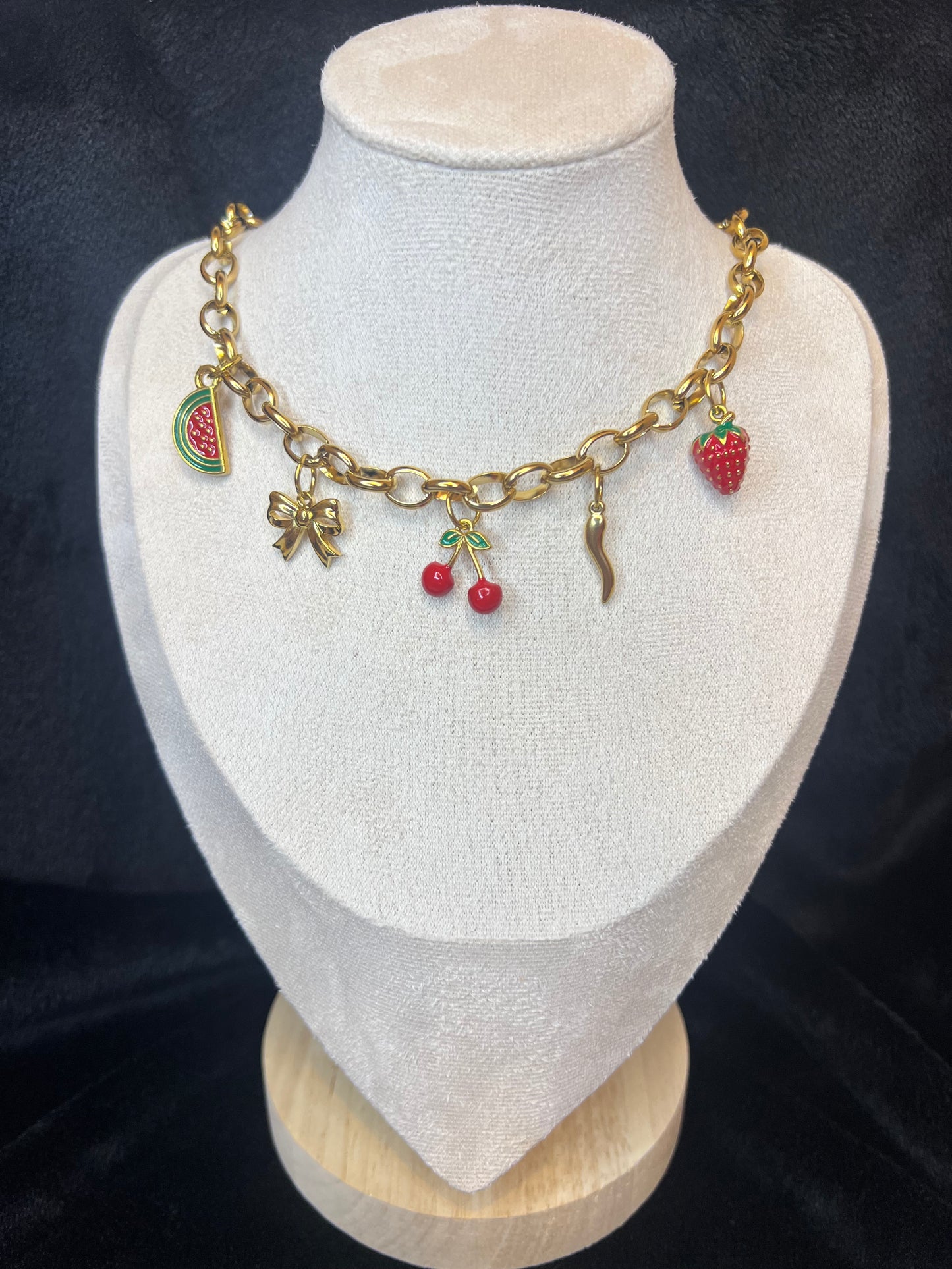 Collier Aurora Charms - Fruits