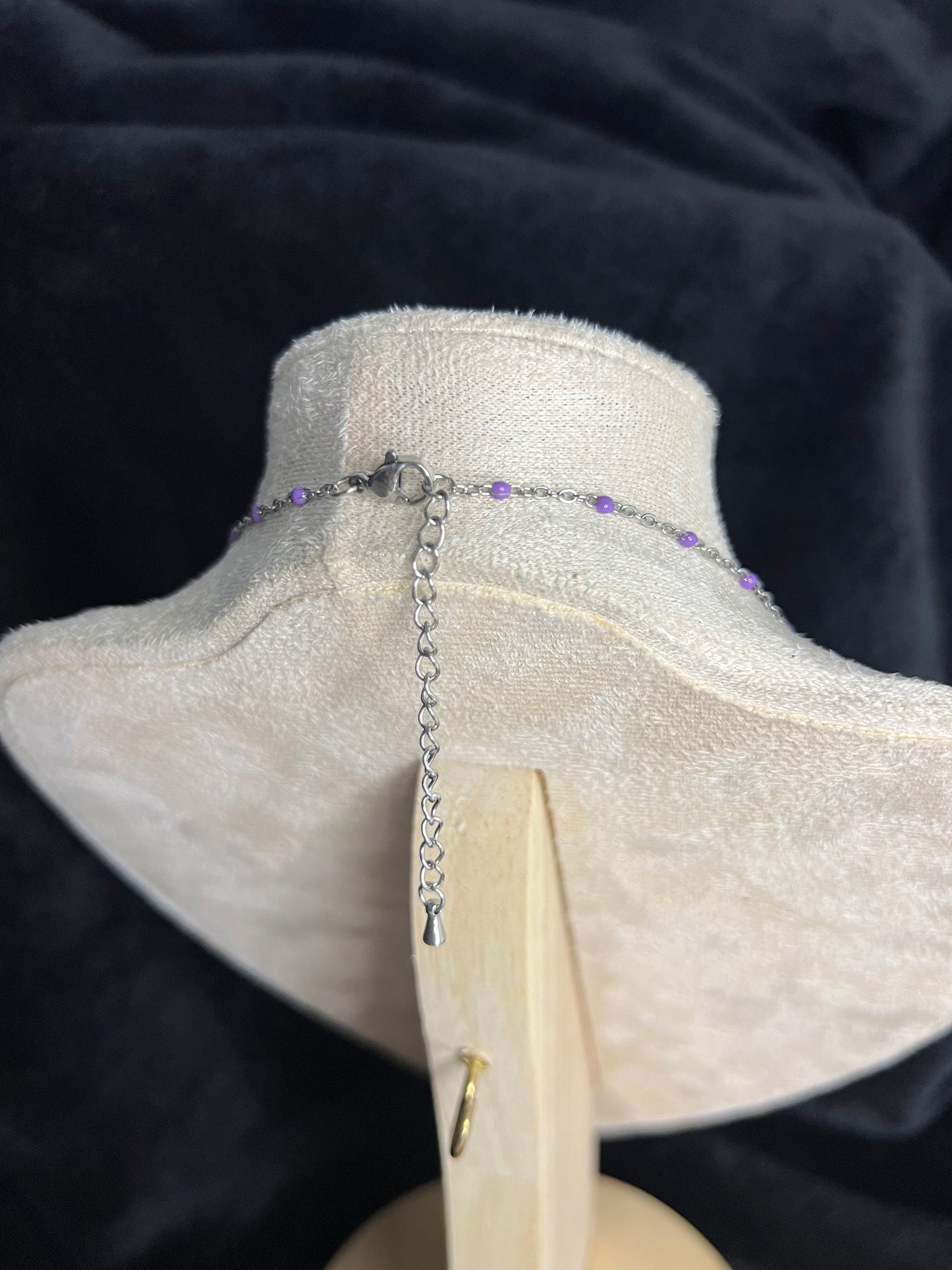 Collier Helena lila