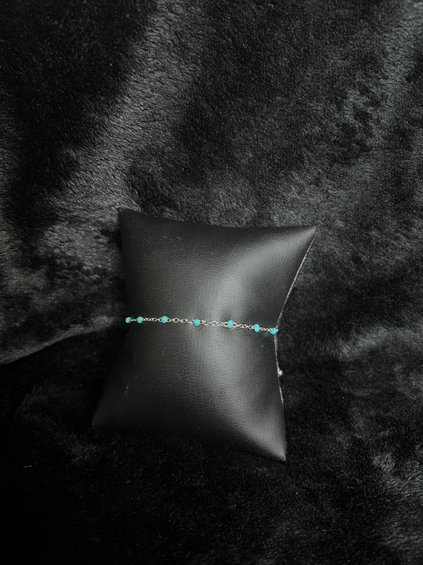 Bracelet Helena turquoise acier inoxydable
