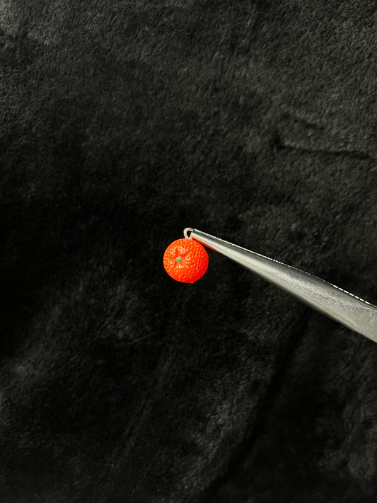 Bijou de lacets - Orange