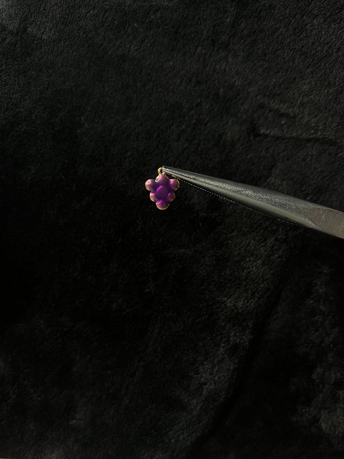 Bijou de lacets - Raisin 🍇