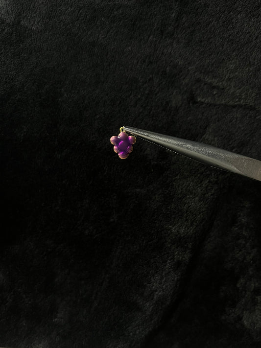 Bijou de lacets - Raisin 🍇