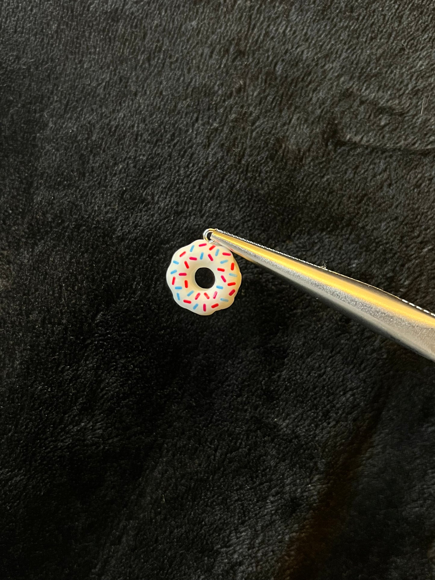 Bijou de lacets - Donut blanc