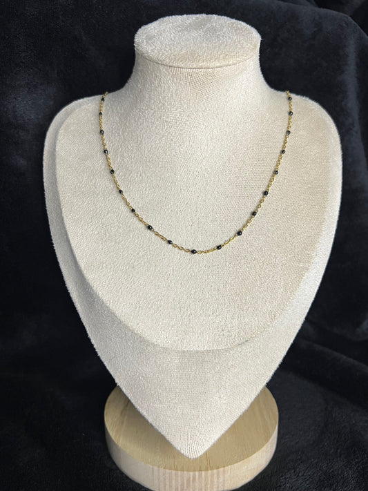 Collier Helena noir
